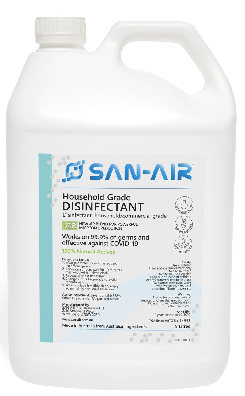 SAN-AIR V3 Commercial / Household Grade Air & Surface Disinfectant RTU