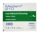 Non-adherent dressing 10 x 10cm