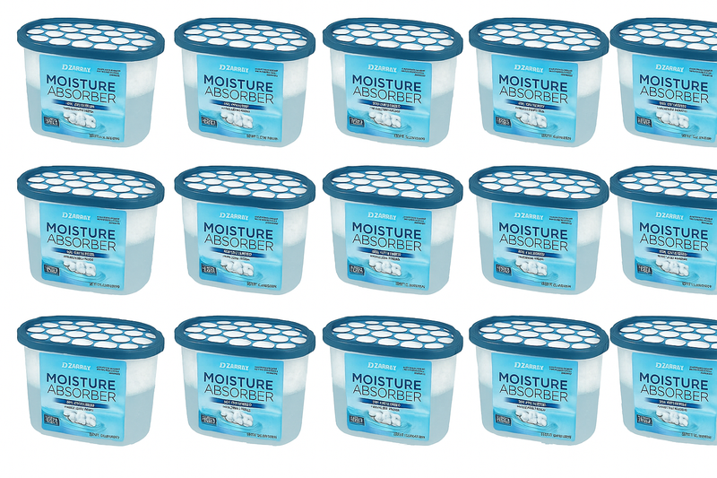 Zarpax Moisture Absorber Fresh Cotton Fragrance 185g (6 & 15 Pack) - Small