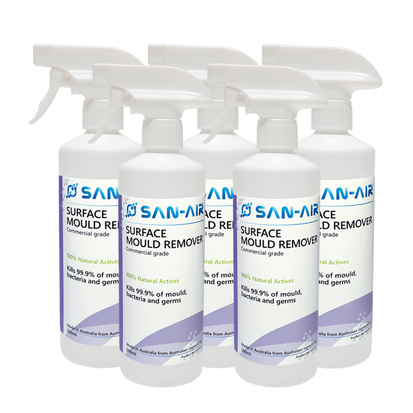 SAN-AIR Surface Mould Remover BUNDLE 5 x 500ml RTU Bottles
