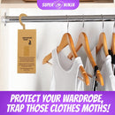 Clothes Moth Traps By Super Ninja - 2 Traps