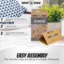Silverfish Trap By Super Ninja - 3 Pack