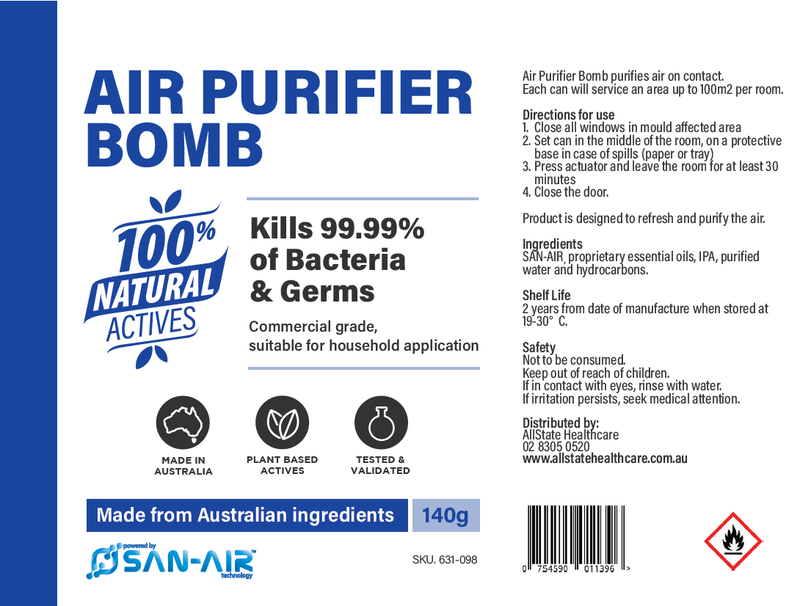 SAN-AIR Air Purifier Bomb 140g