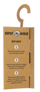 Clothes Moth Traps By Super Ninja - 2 Traps