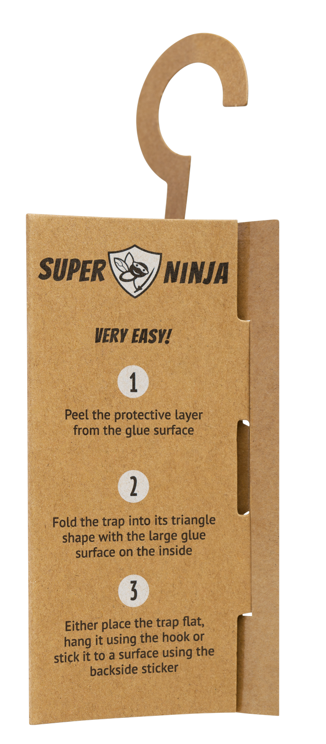 Clothes Moth Traps By Super Ninja - 2 Traps