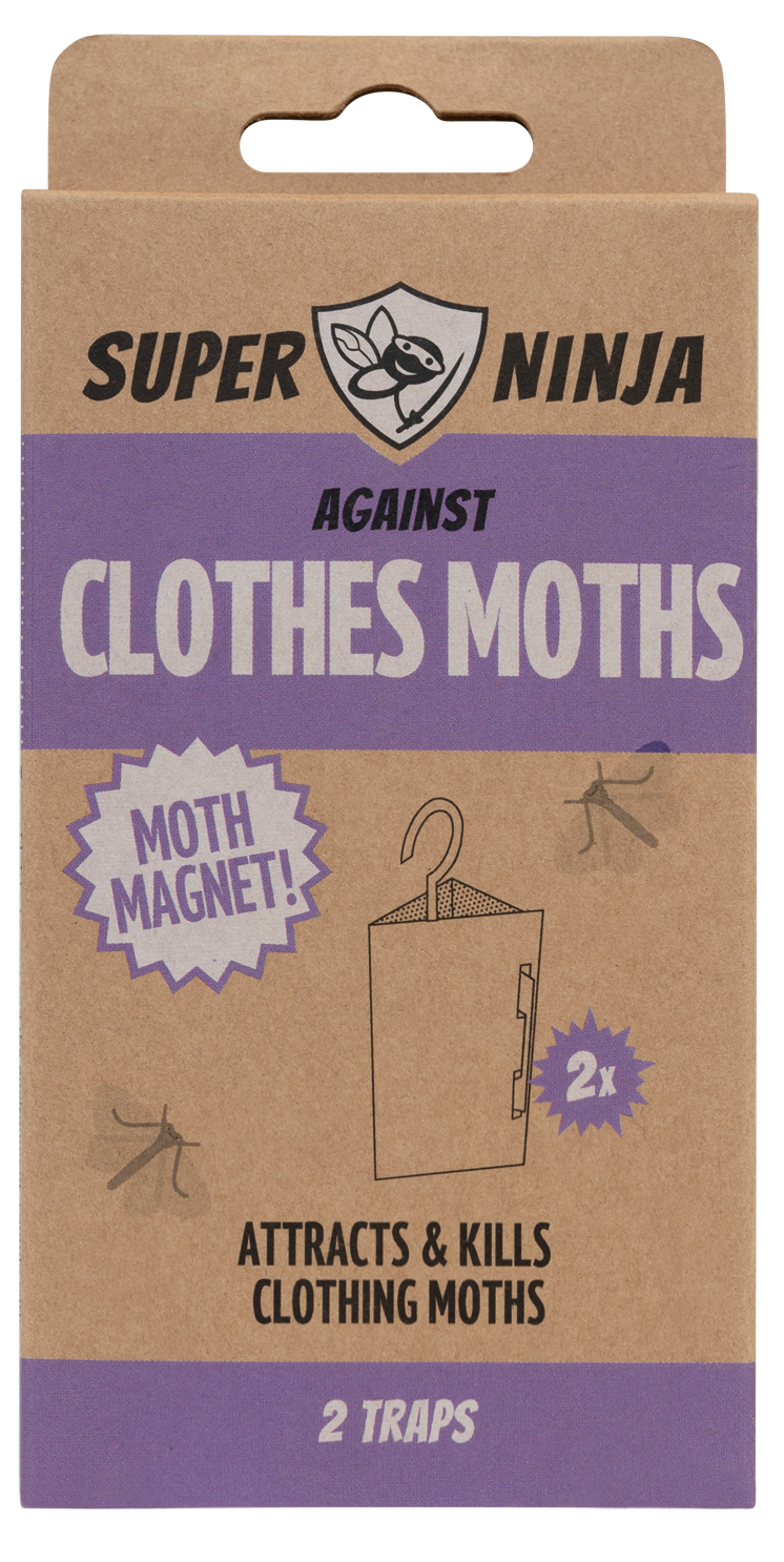 Clothes Moth Traps By Super Ninja - 2 Traps