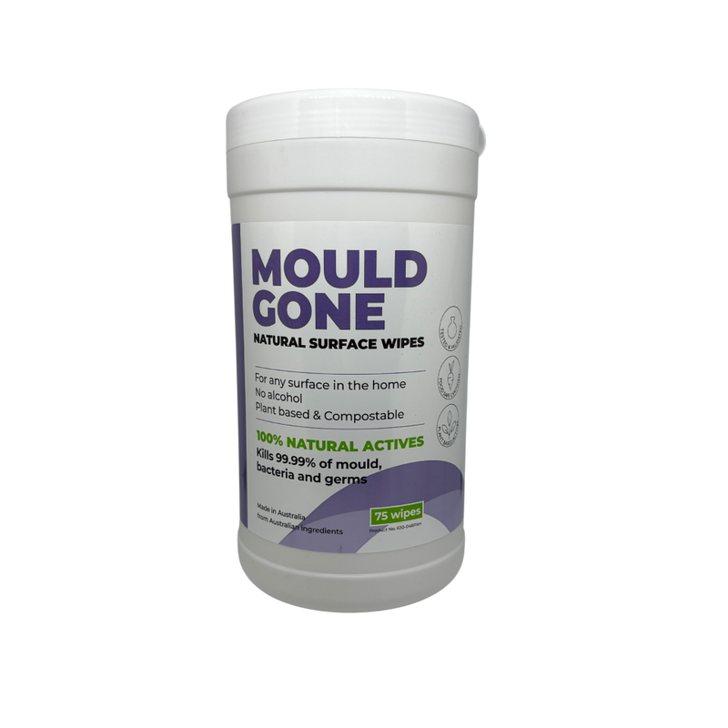 Mould Gone Natural Surface Wipes (75) Bigger Size