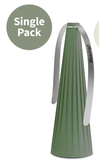 Shoo Away Original Fly Repellent Fan - Recyclable Bamboo Sage