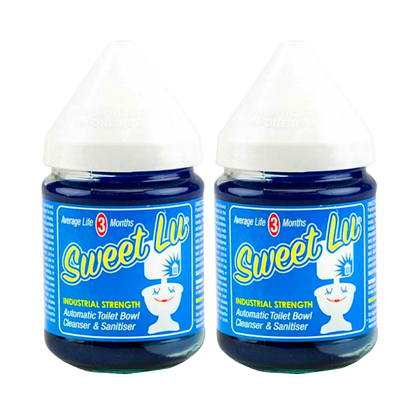 Sweet Lu Automatic Toilet Bowl Cleanser & Sanitiser  - 2 pack (ea lasts up to 3 months)