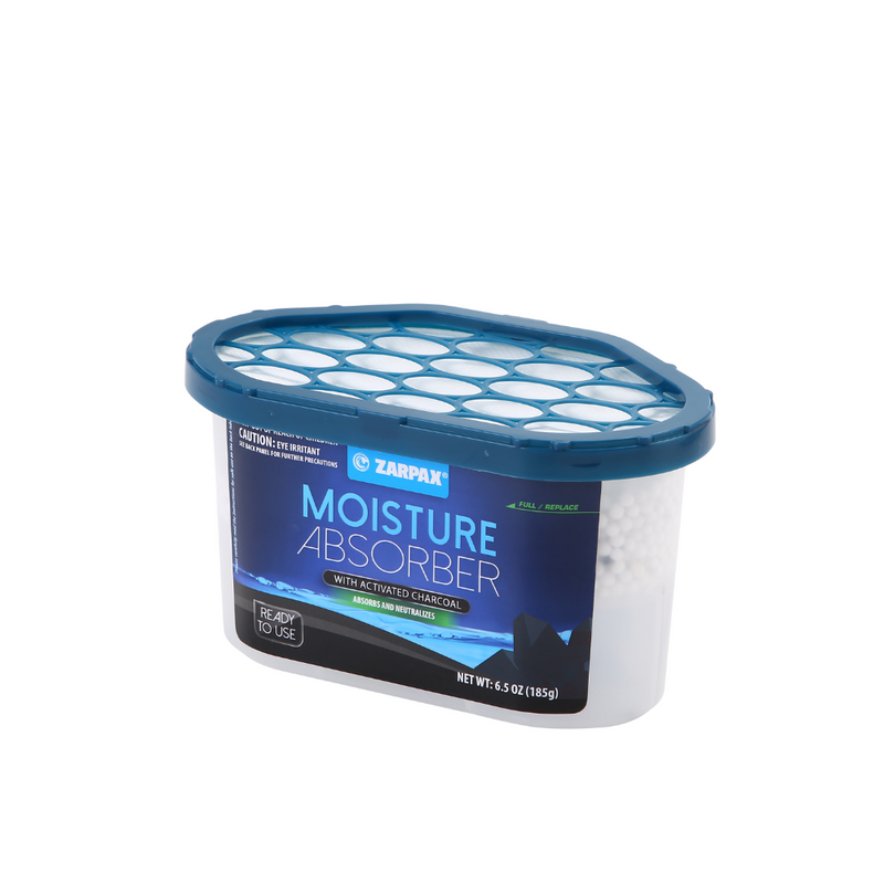 Zarpax Moisture Absorber Activated Charcoal 185g (6 & 15 Pack) - Small