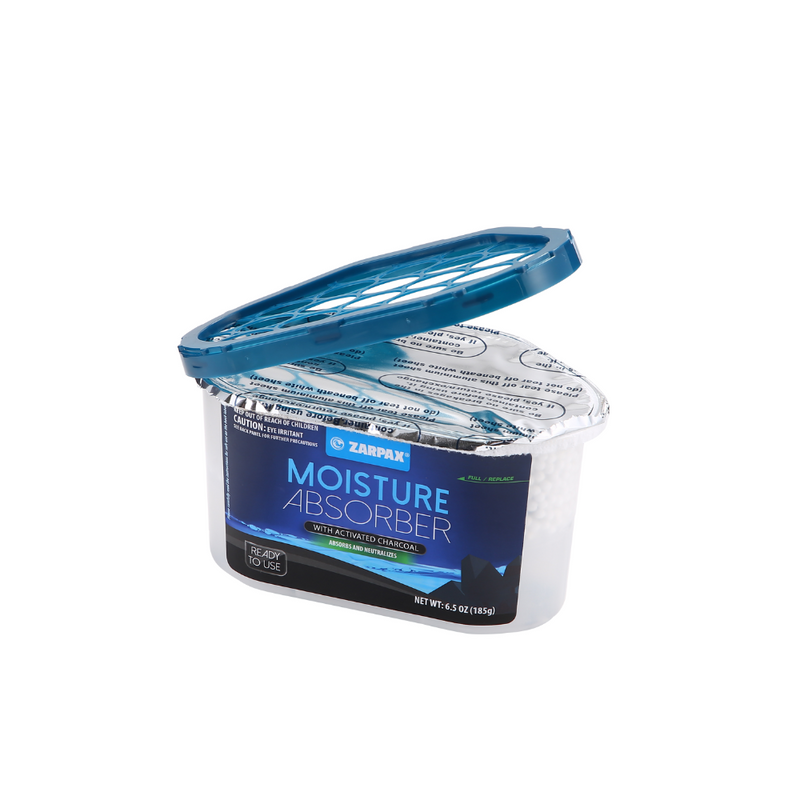 Zarpax Moisture Absorber Activated Charcoal 185g (6 & 15 Pack) - Small