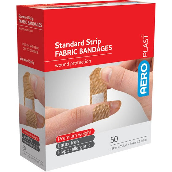 Adhesive Fabric Strips (Box of 50)