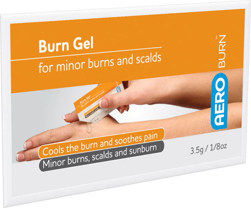 Burn Kit (7 Pieces)  - includes Burn Dressing, Burn Gel Sachets, 5cm Conforming Bandage