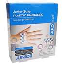 Adhesive Junior Plastic Plaster for Kids (Box of 40)