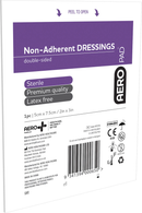 Non-adherent dressing 5 x 7.5cm