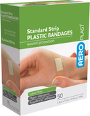 Adhesive Plastic Strips (Box of 50)