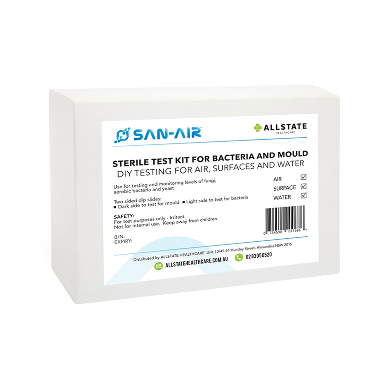 SAN-AIR DIY Mould and Bacteria Test Kit -(2 or 10 Pack)
