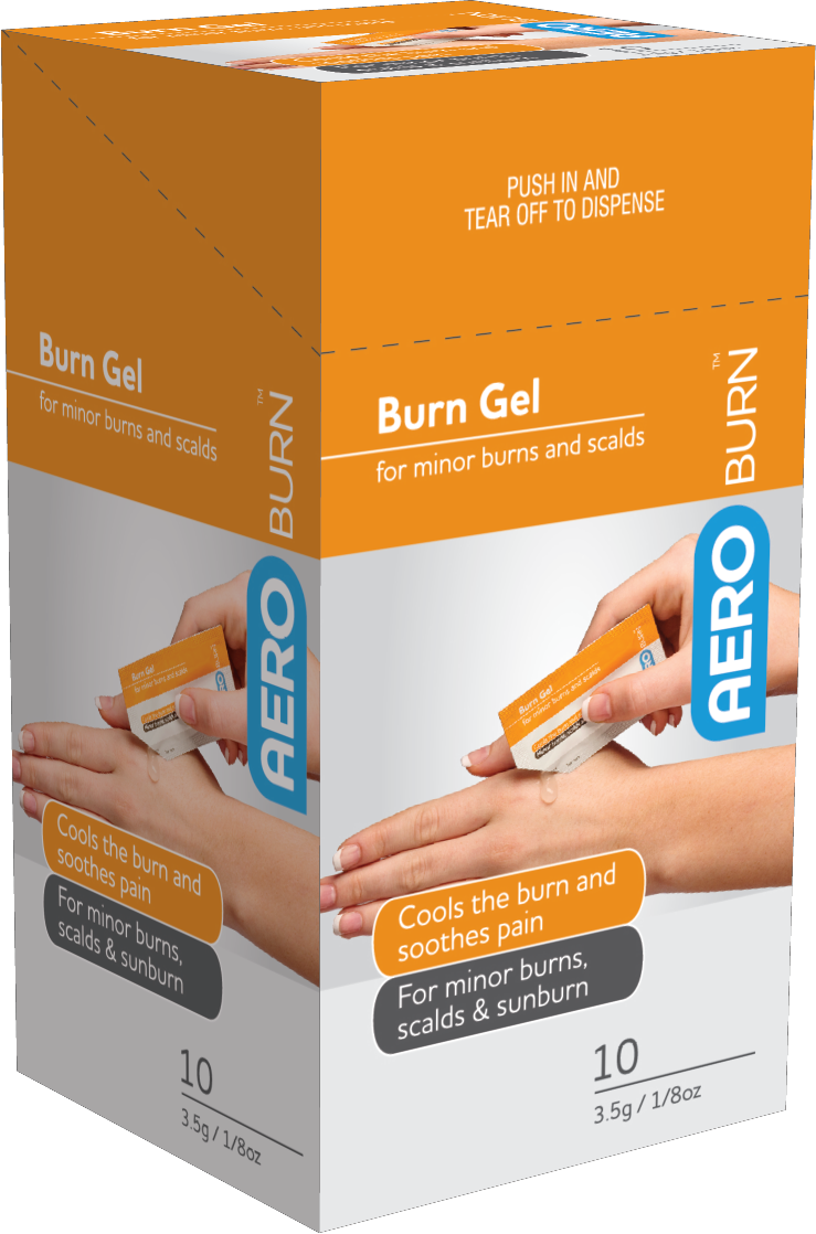 Burn Gel sachet 3.5g Box/10 (GST Free)