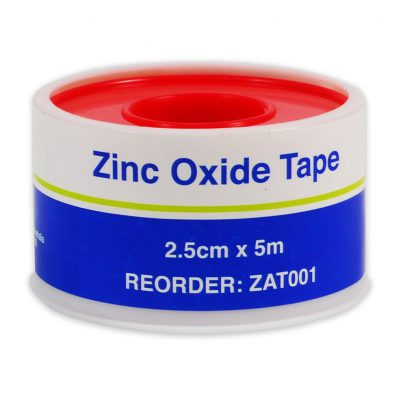 Tape zinc oxide 2.5cm x 5m